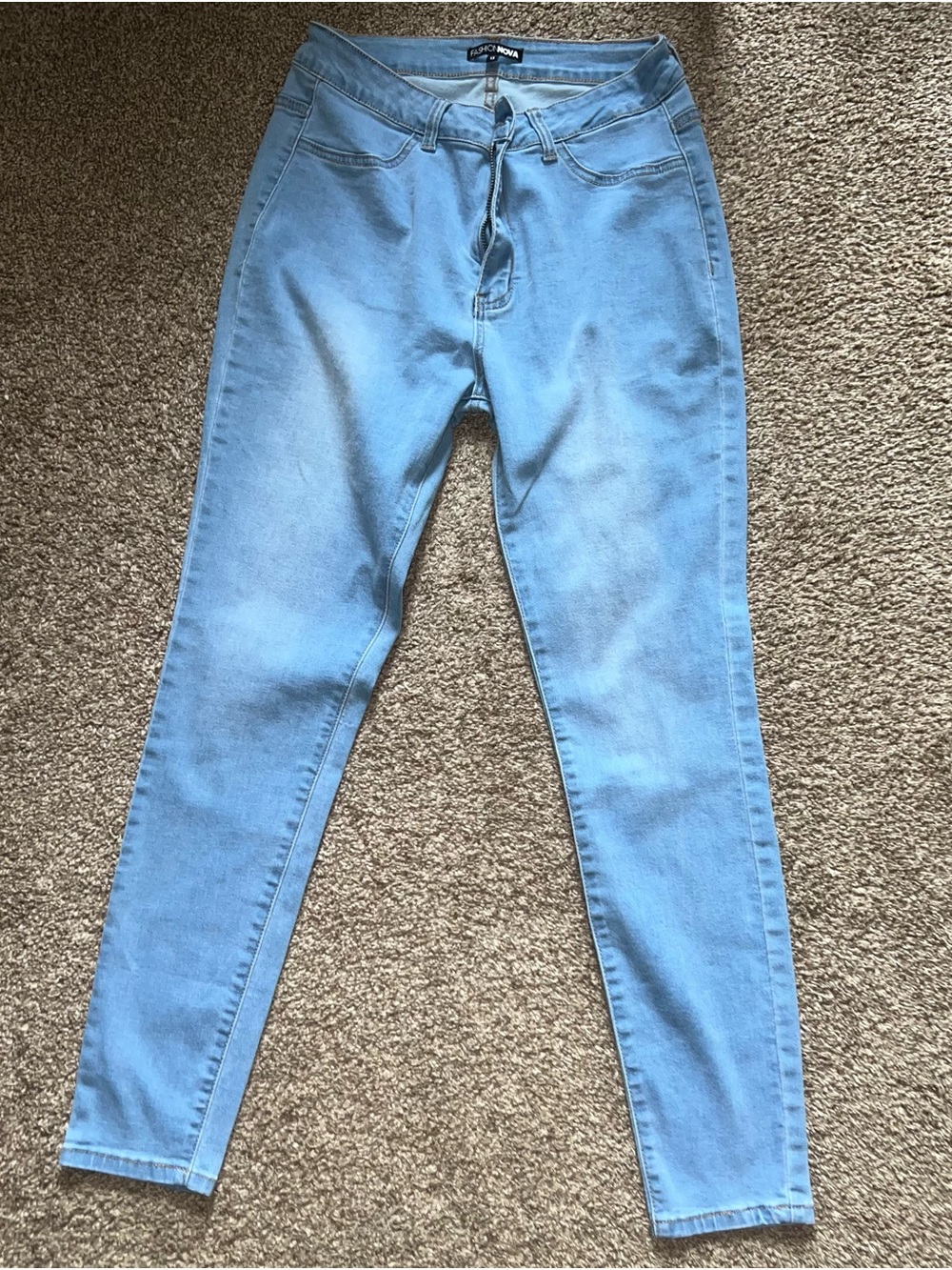 Fashion Nova Light Blue Women's Skinny Jeans